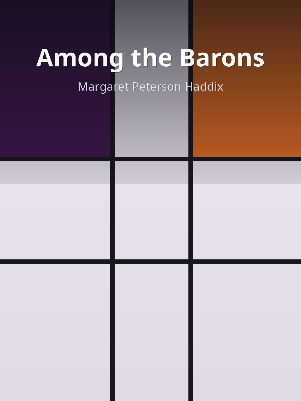Among the Barons by Margaret Peterson Haddix book cover