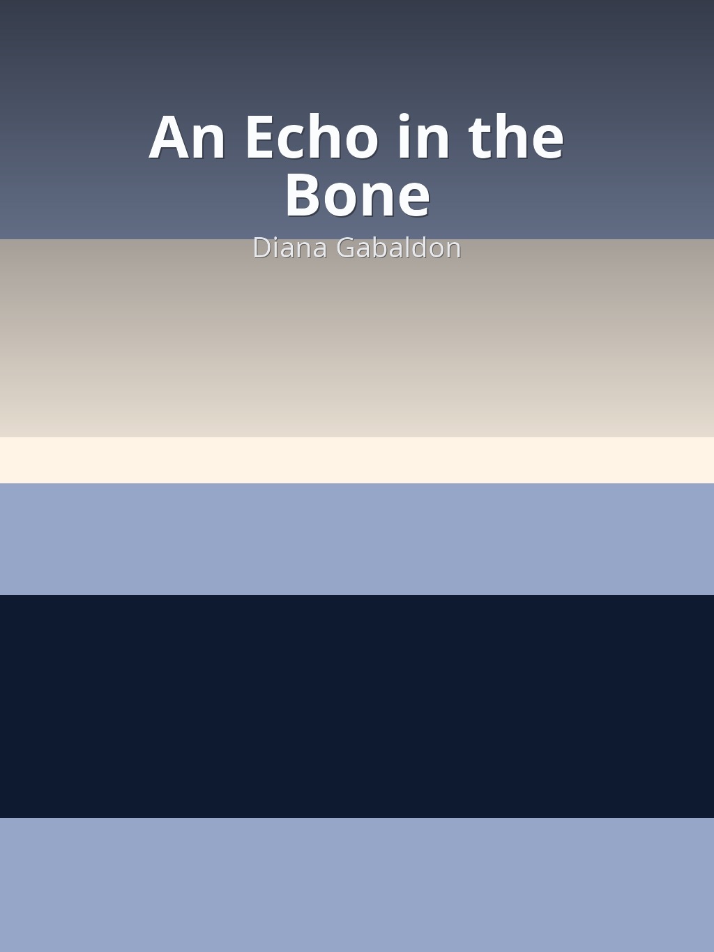 An Echo in the Bone by Diana Gabaldon book cover