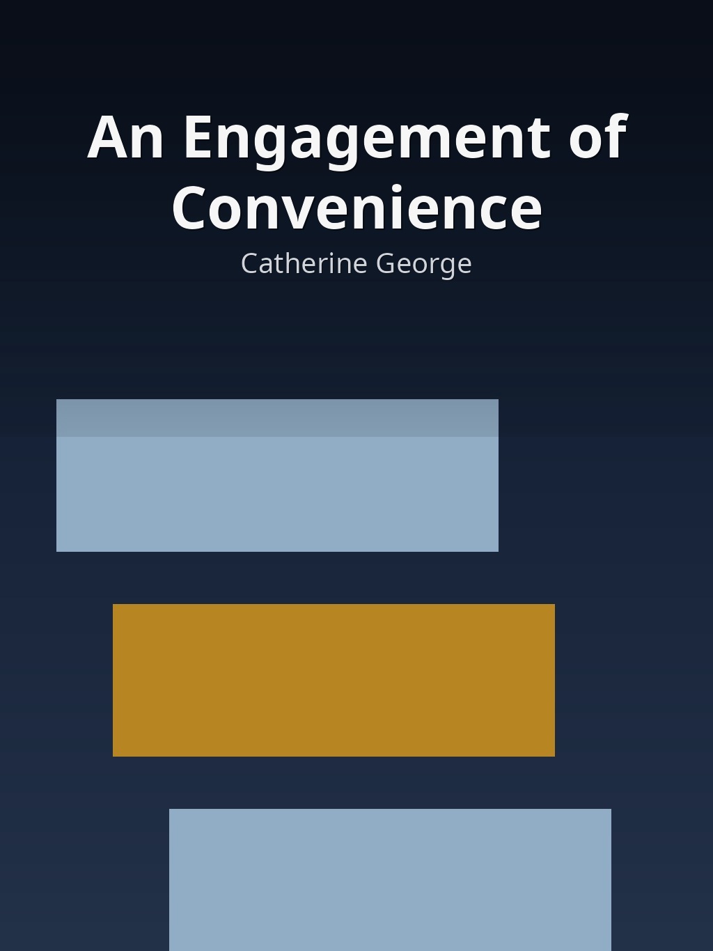 An Engagement of Convenience by Catherine George book cover