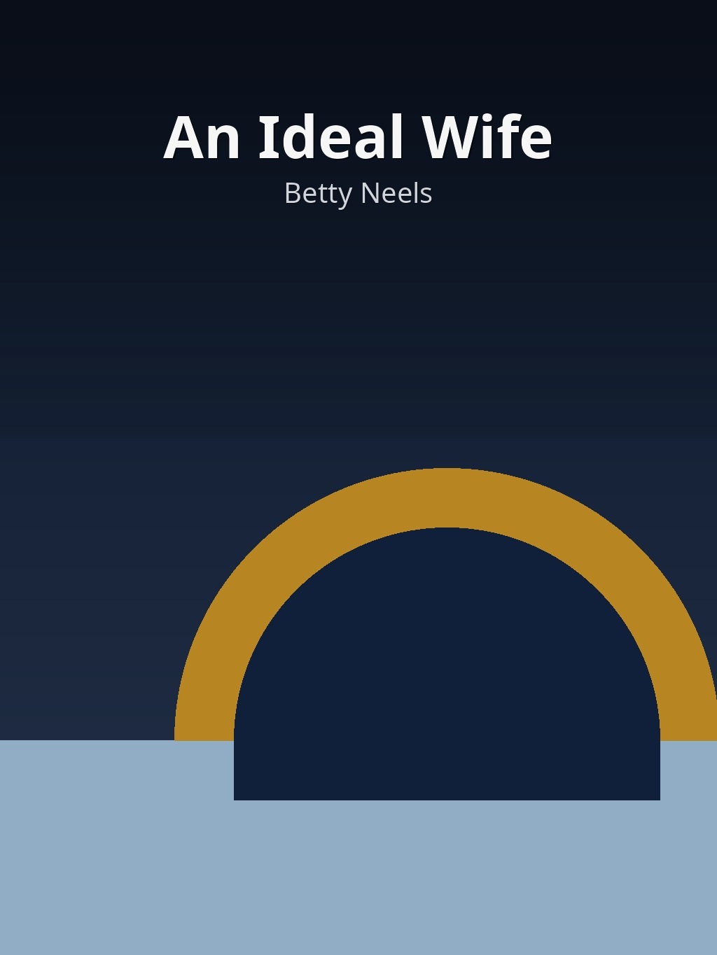 An Ideal Wife by Betty Neels book cover