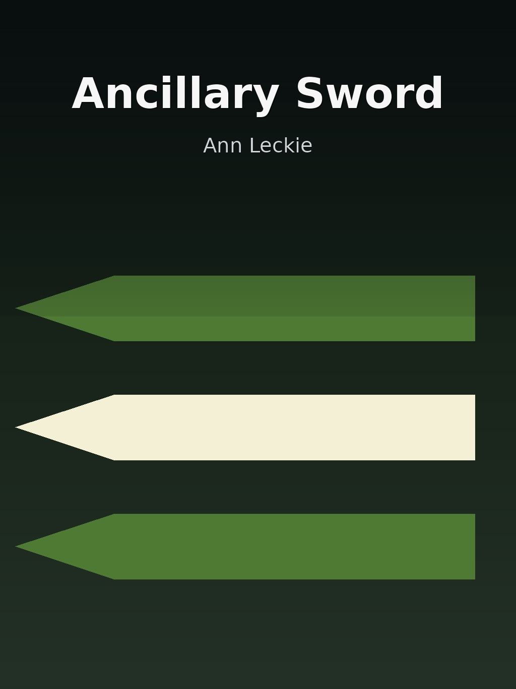 Ancillary Sword by Ann Leckie book cover