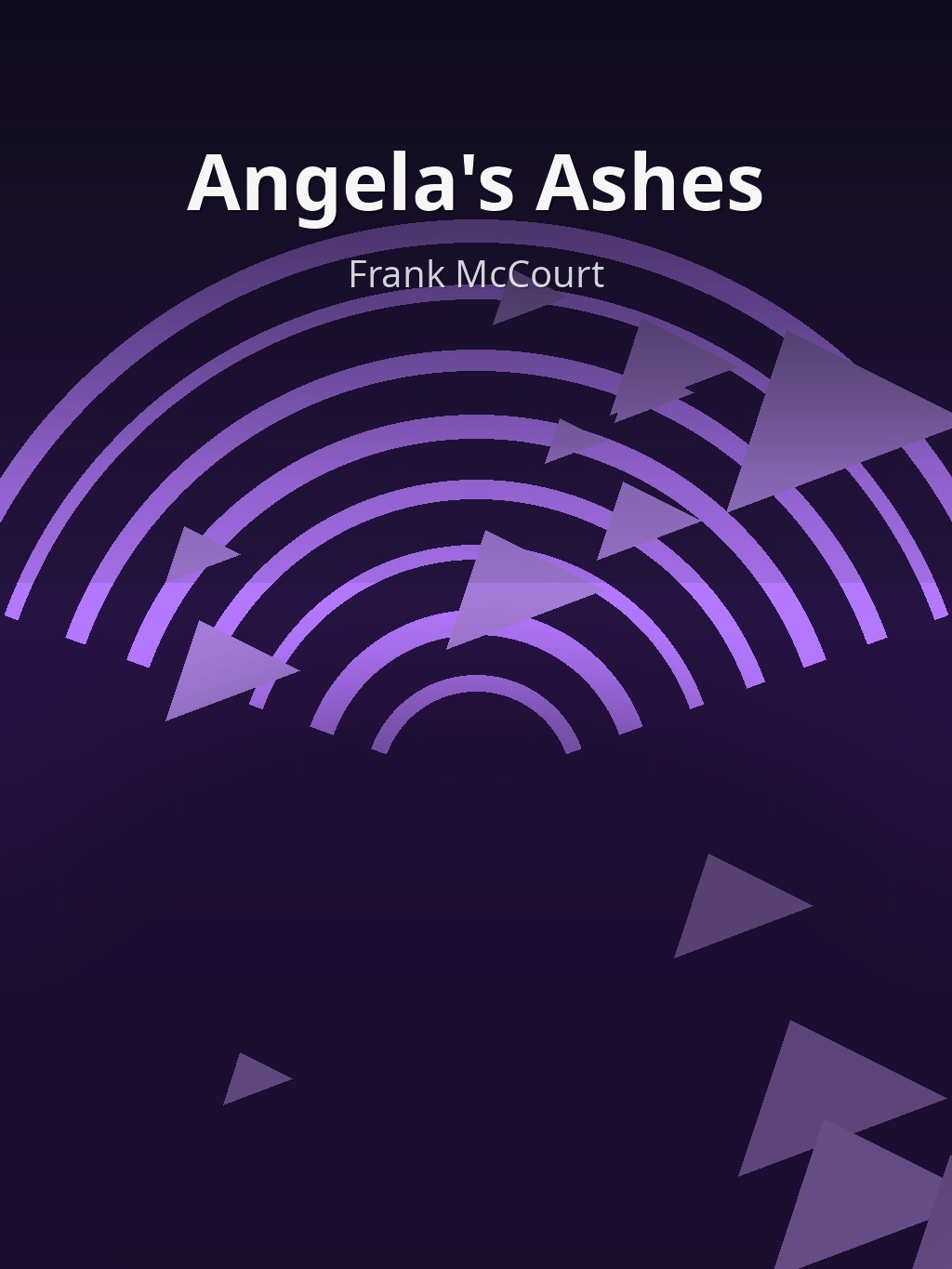 Angela's Ashes by Frank McCourt book cover