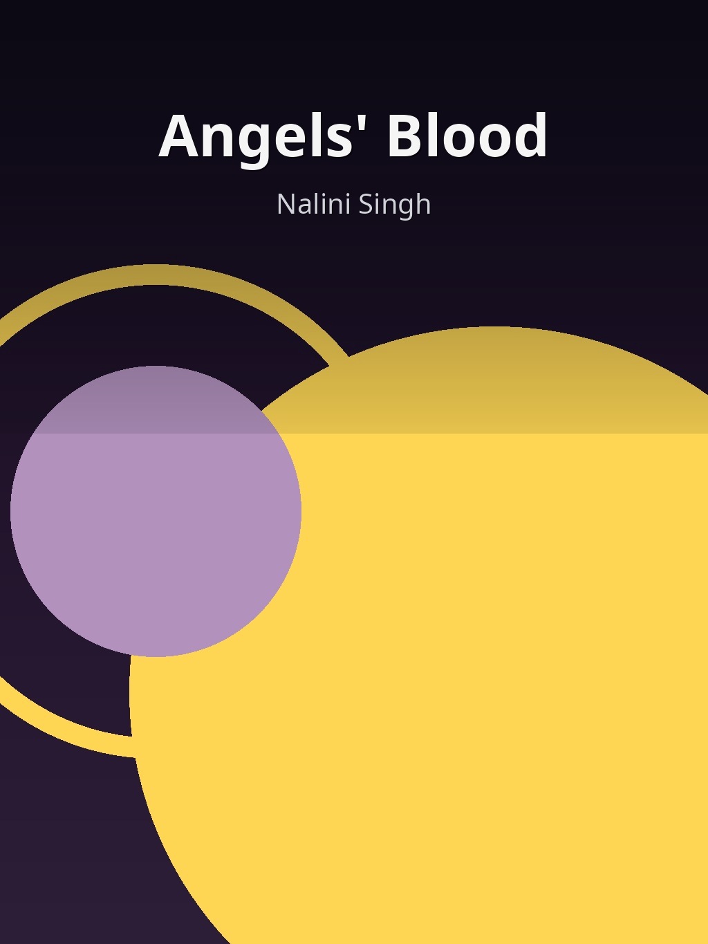 Angels' Blood by Nalini Singh book cover