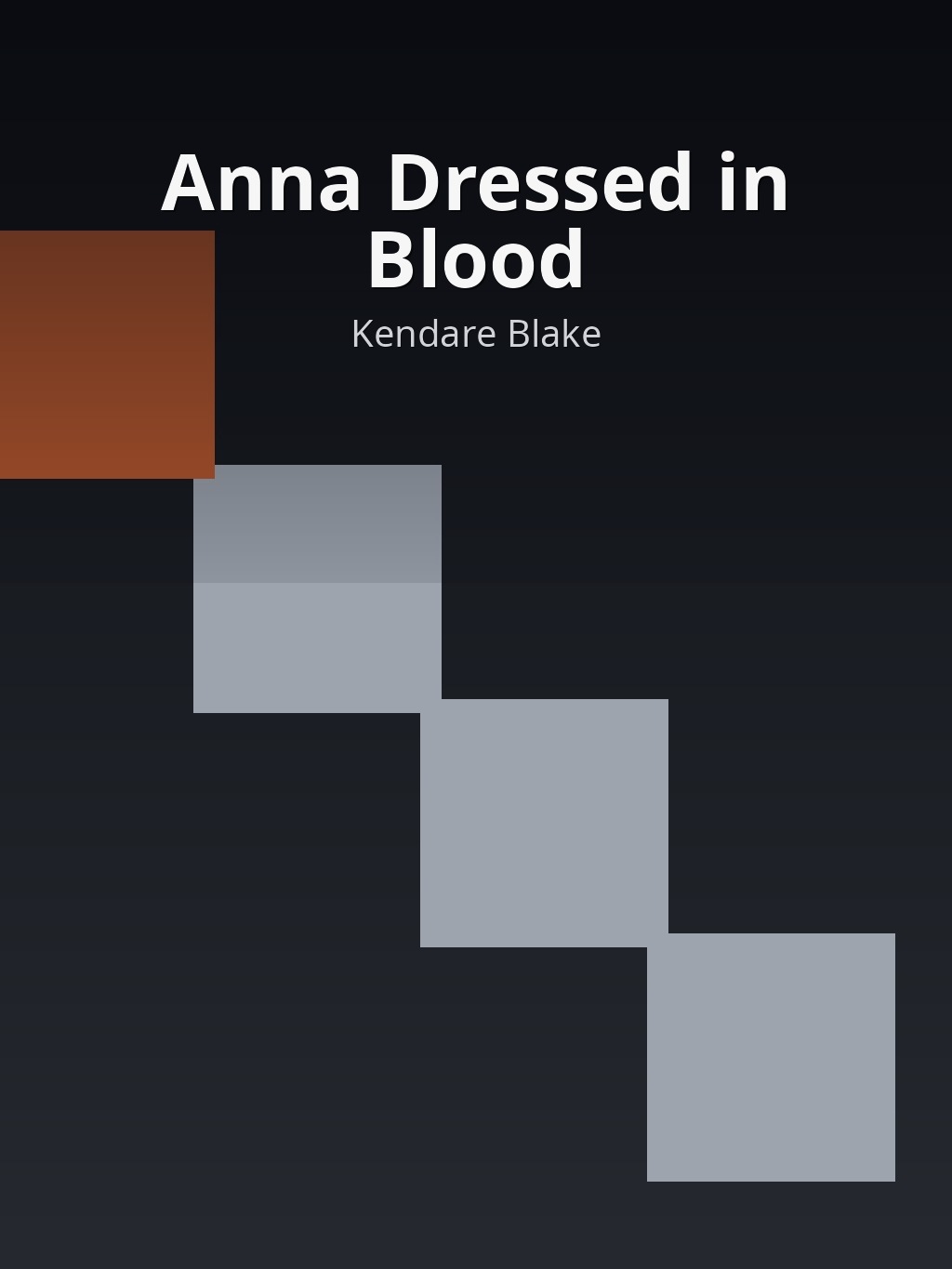 Anna Dressed in Blood by Kendare Blake book cover