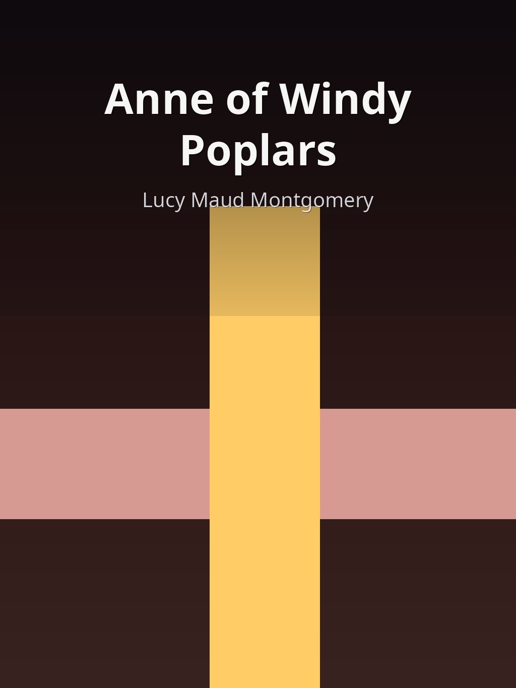 Anne of Windy Poplars by Lucy Maud Montgomery book cover