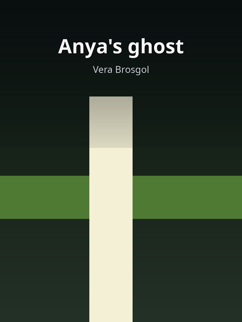 Anya's ghost by Vera Brosgol book cover