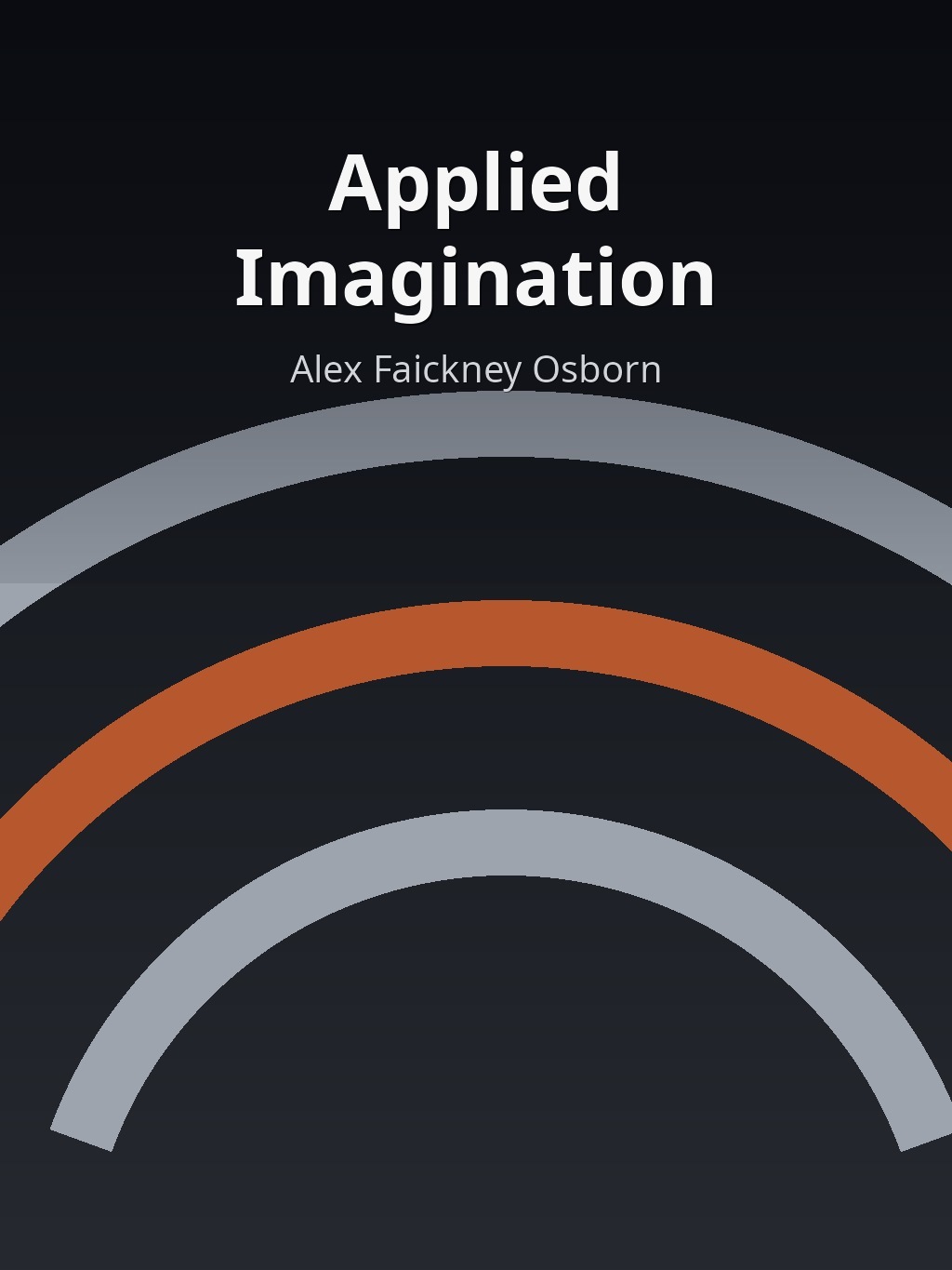 Applied Imagination by Alex Faickney Osborn book cover