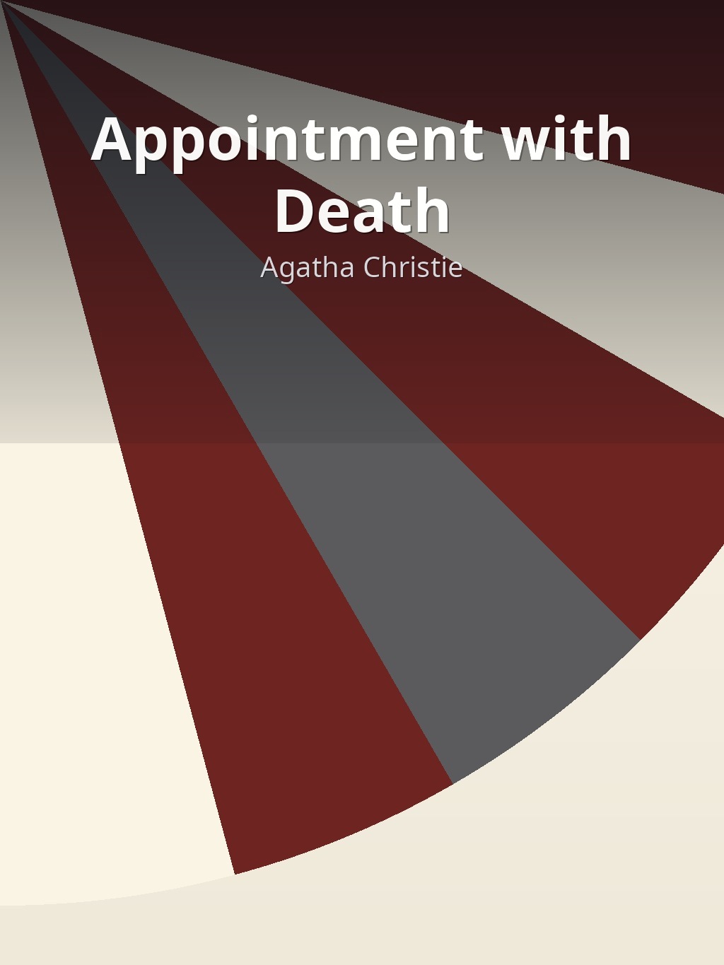 Appointment with Death by Agatha Christie book cover