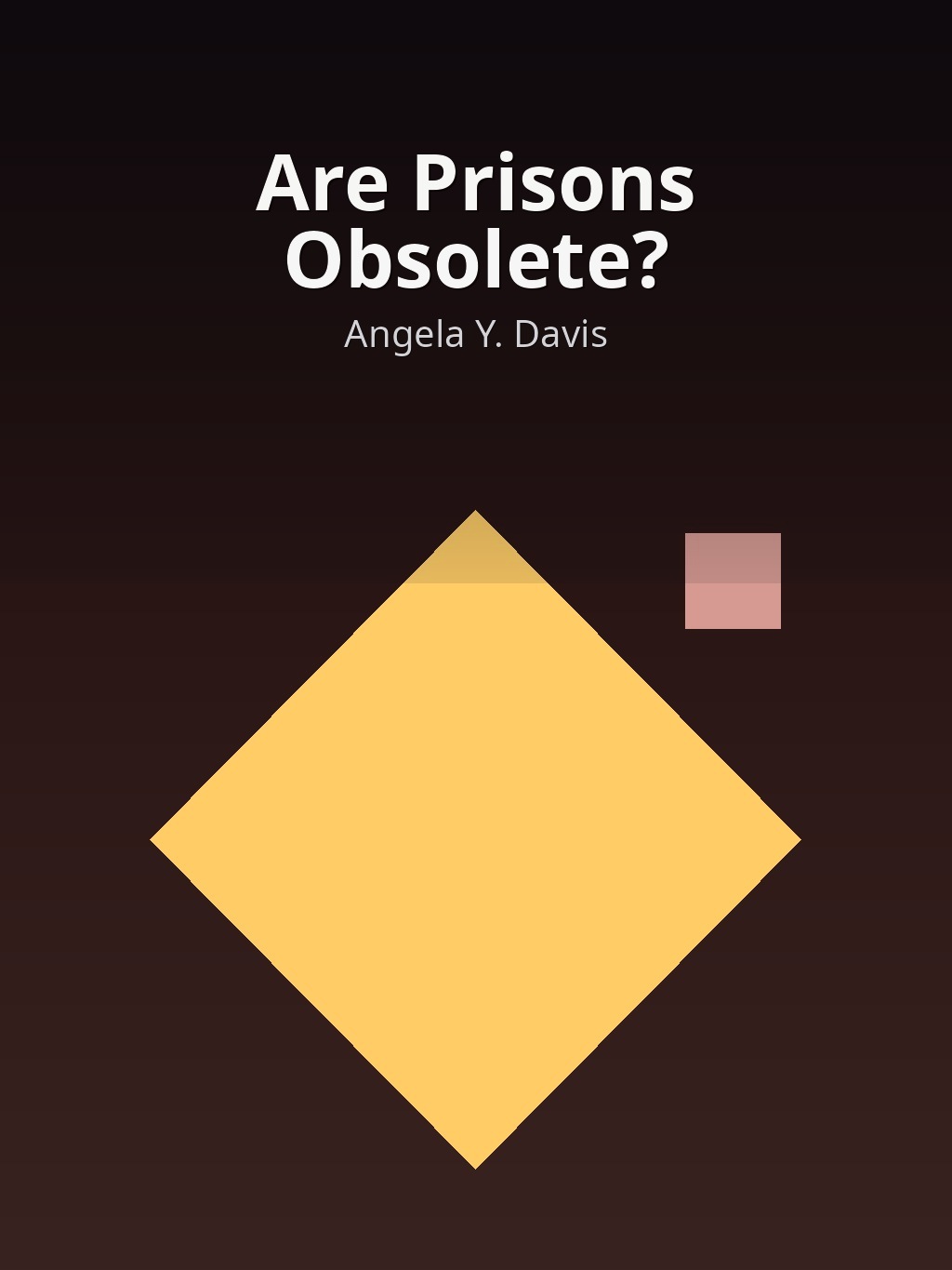 Are Prisons Obsolete? by Angela Y. Davis book cover