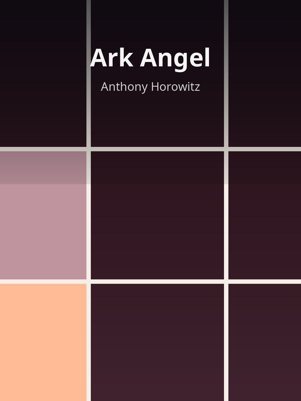 Ark Angel by Anthony Horowitz book cover