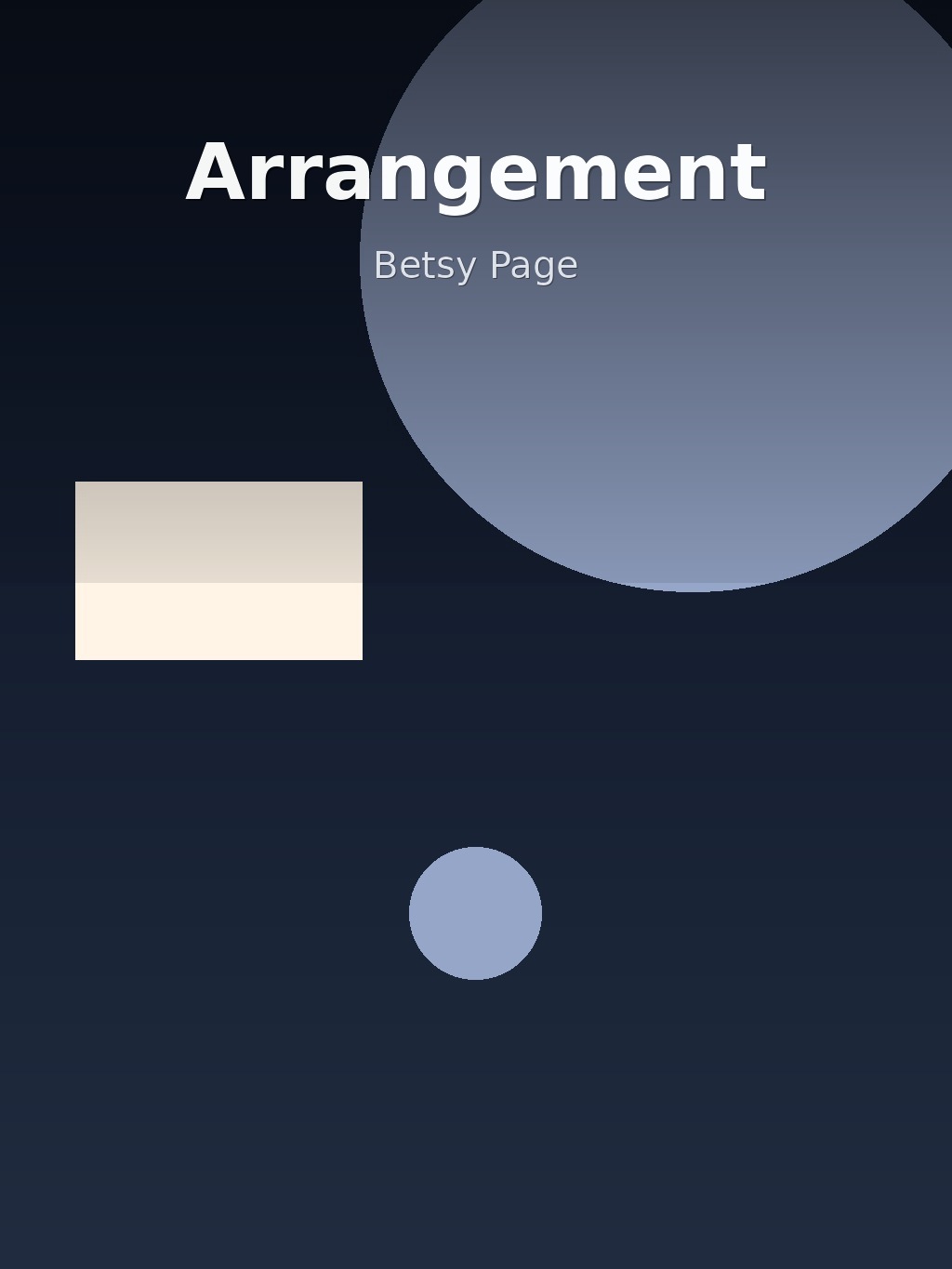 Arrangement by Betsy Page book cover