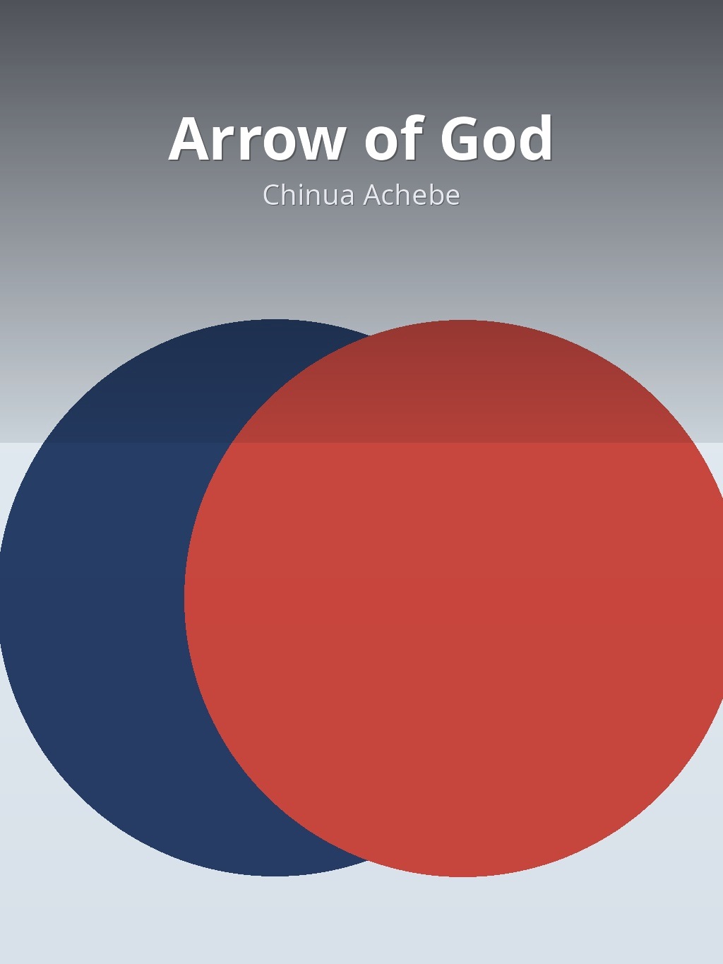Arrow of God by Chinua Achebe book cover