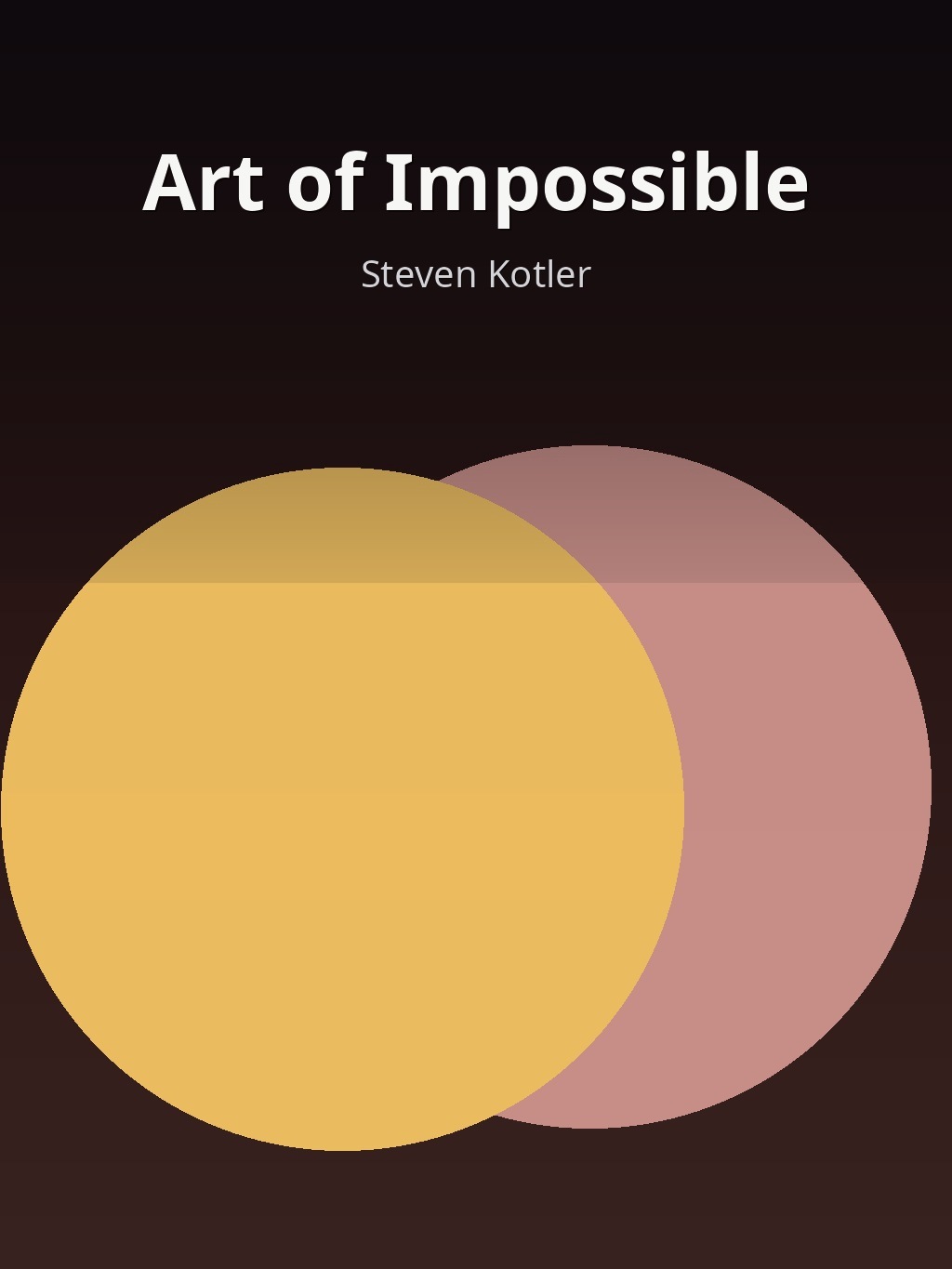 Art of Impossible by Steven Kotler book cover