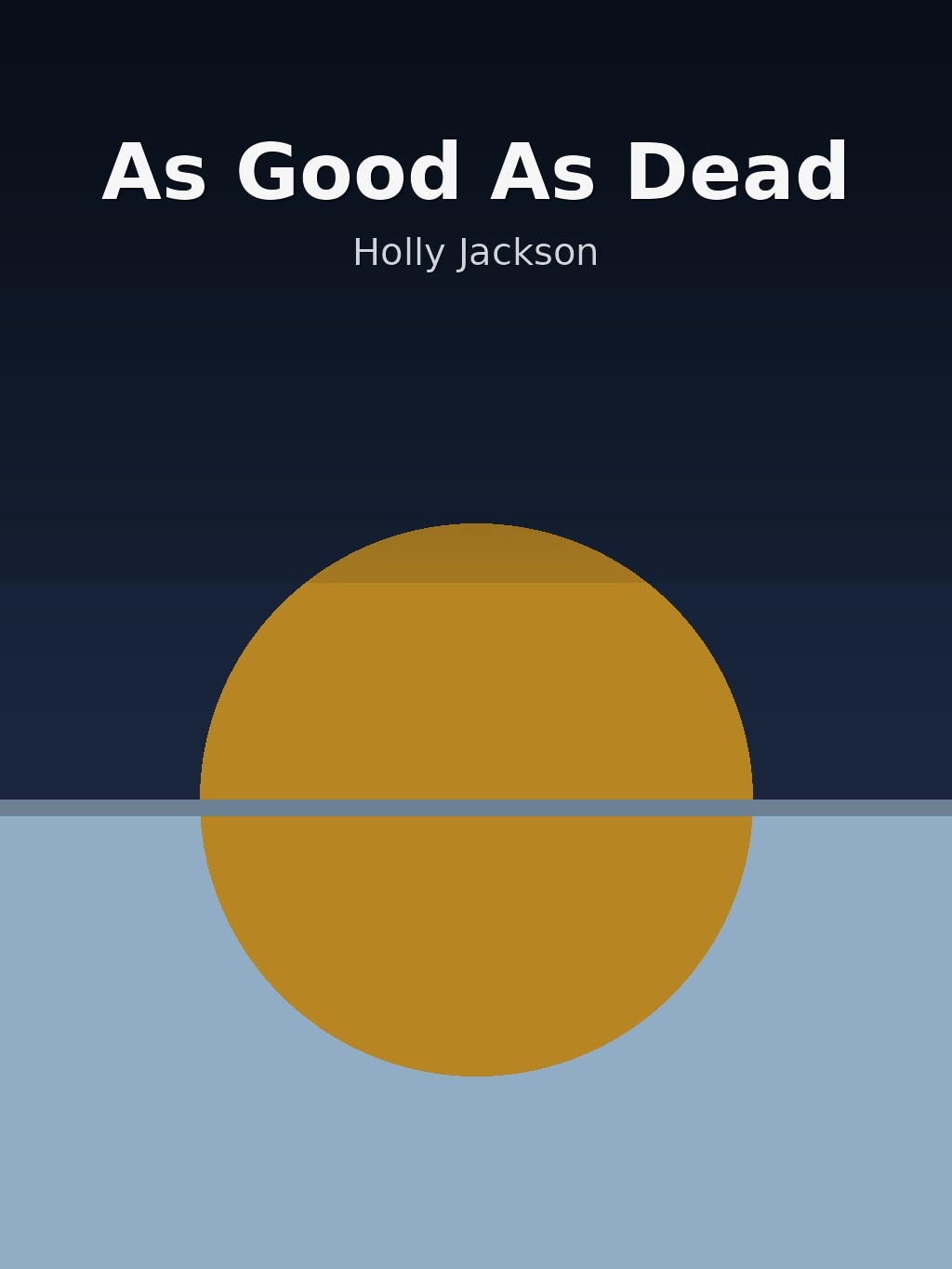 As Good As Dead by Holly Jackson book cover