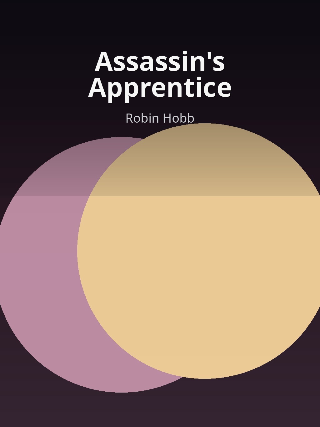 Assassin's Apprentice by Robin Hobb book cover