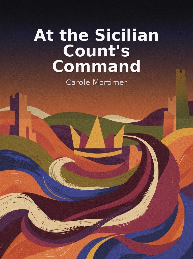 At the Sicilian Count's Command by Carole Mortimer book cover
