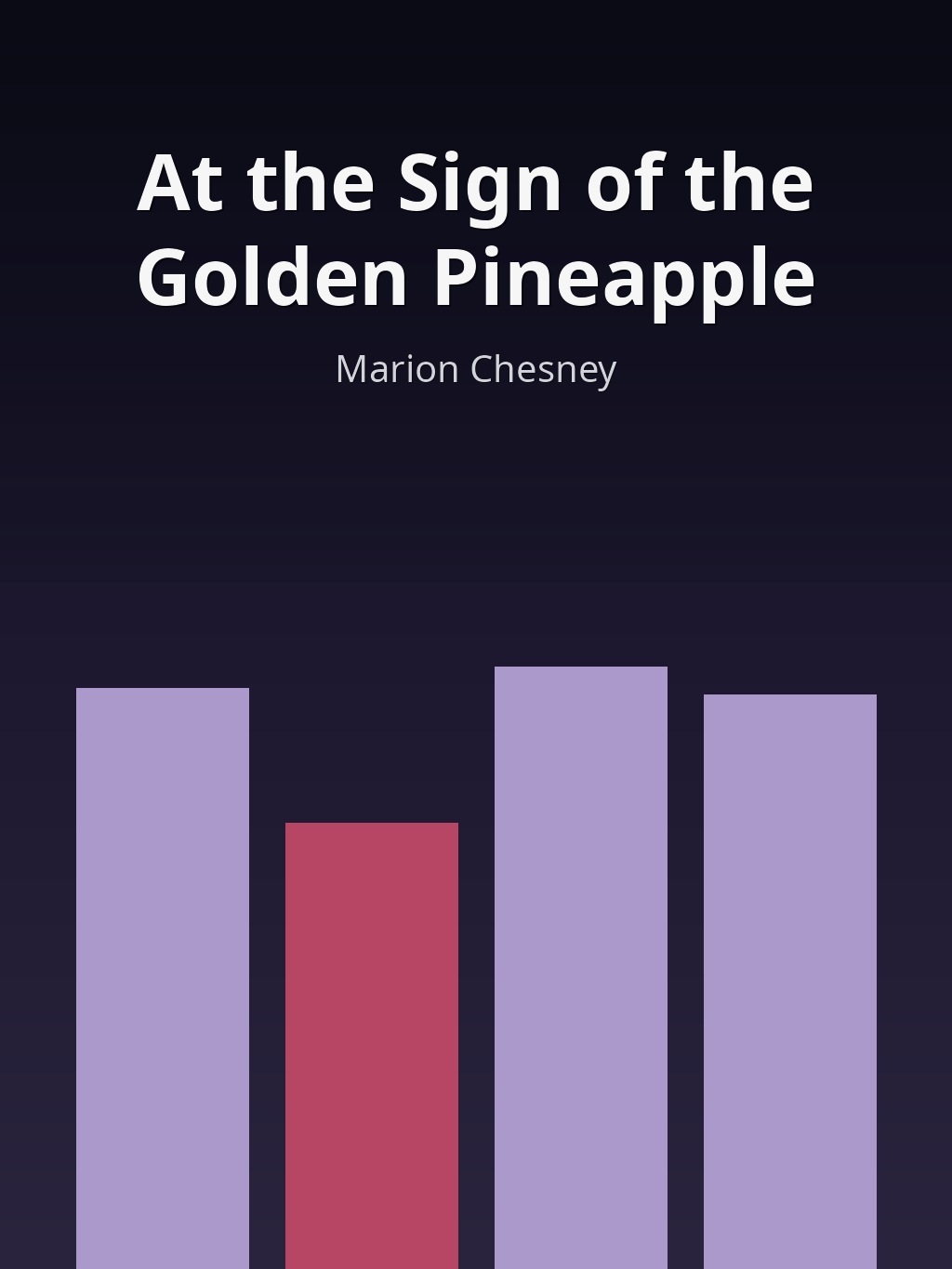 At the Sign of the Golden Pineapple by Marion Chesney book cover