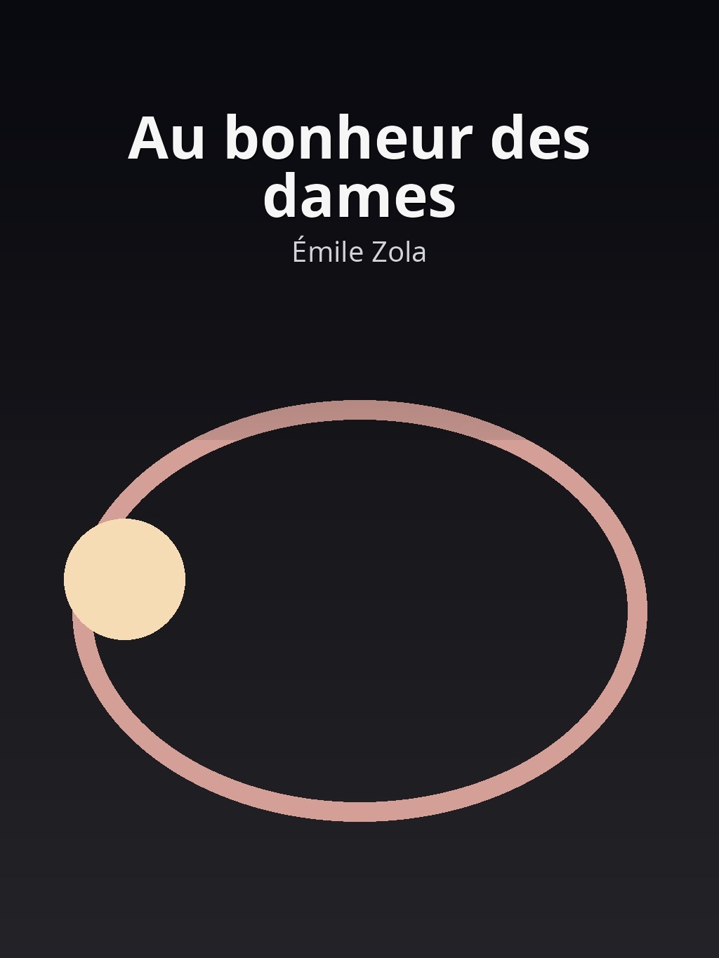 Au bonheur des dames by Émile Zola book cover