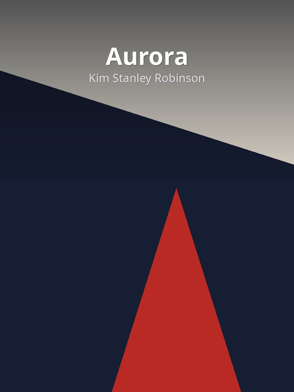 Aurora by Kim Stanley Robinson book cover