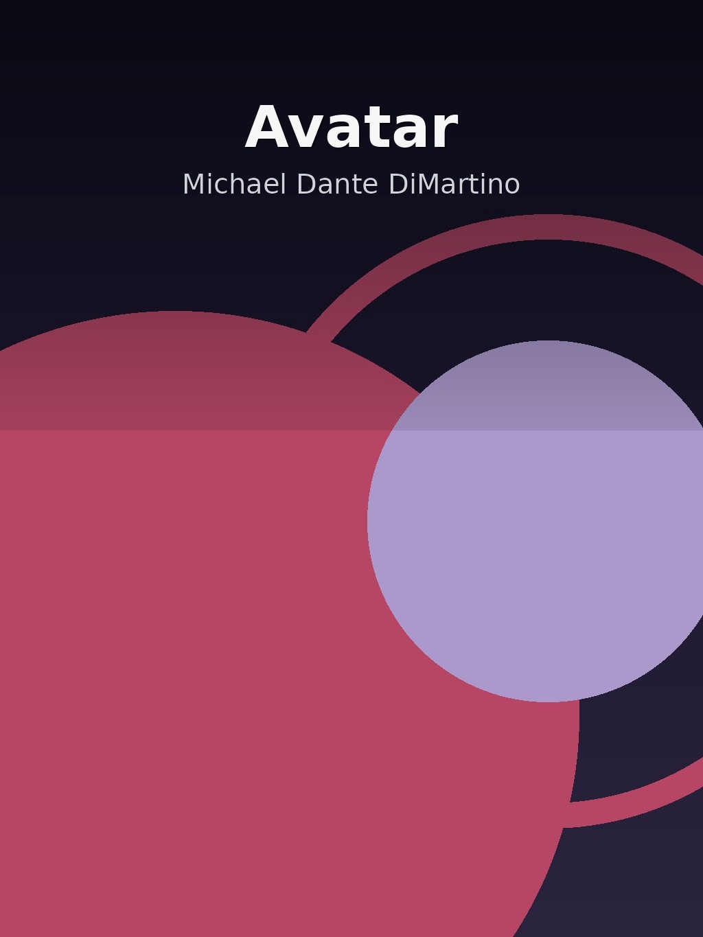 Avatar by Michael Dante DiMartino book cover