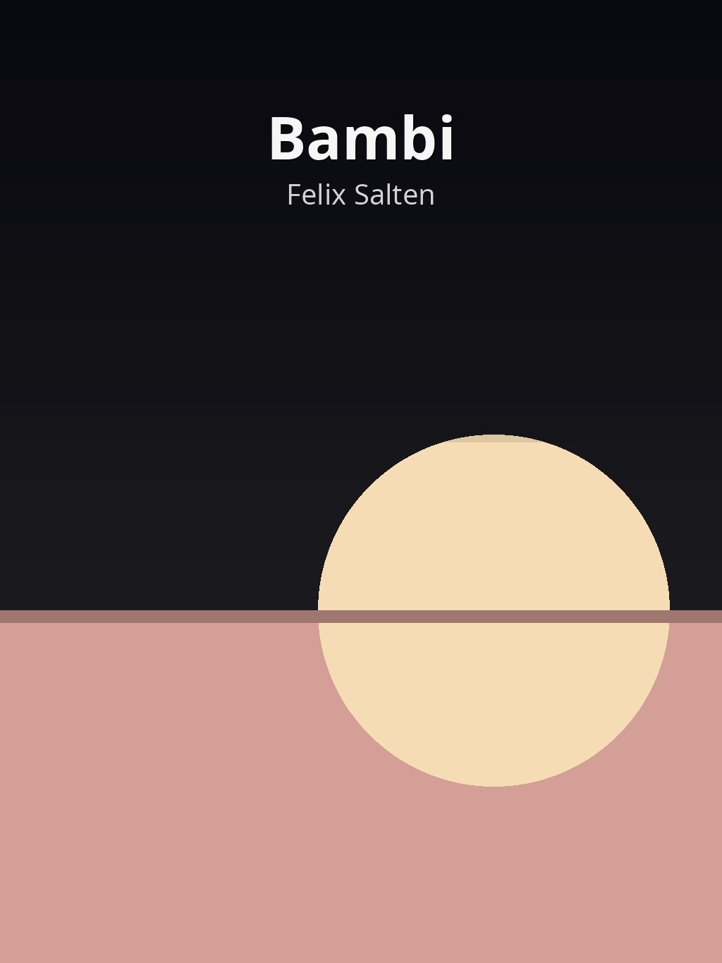 Bambi by Felix Salten book cover