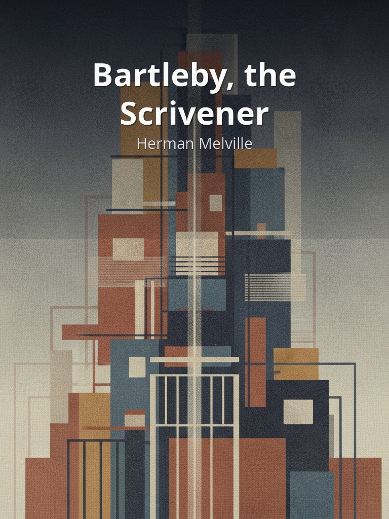 Bartleby, the Scrivener by Herman Melville book cover