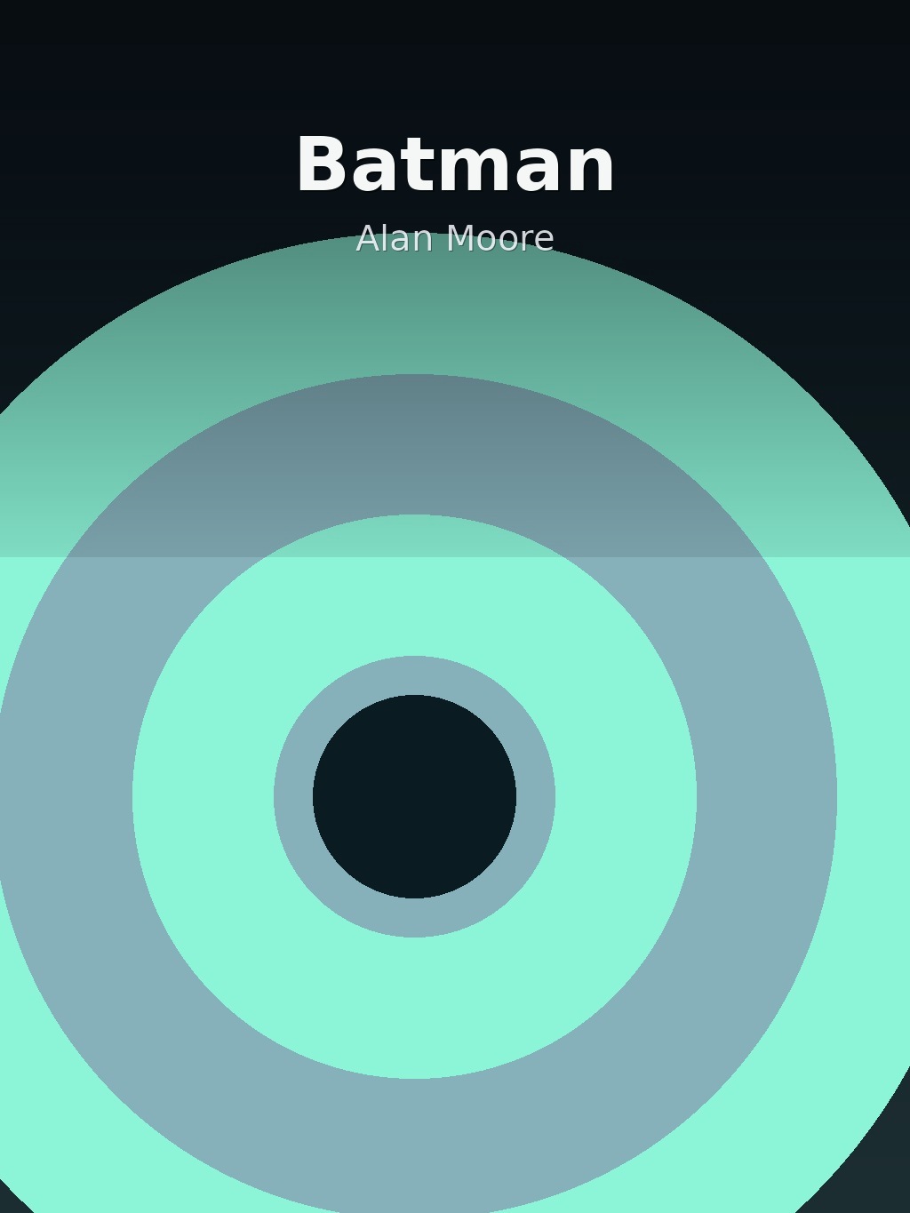 Batman by Alan Moore book cover