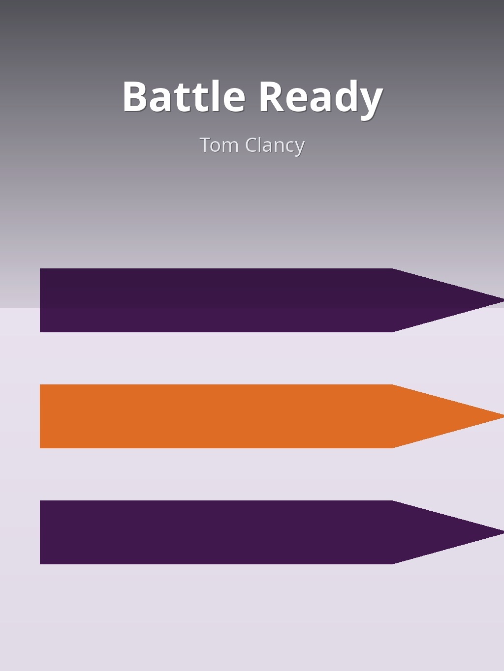 Battle Ready by Tom Clancy book cover