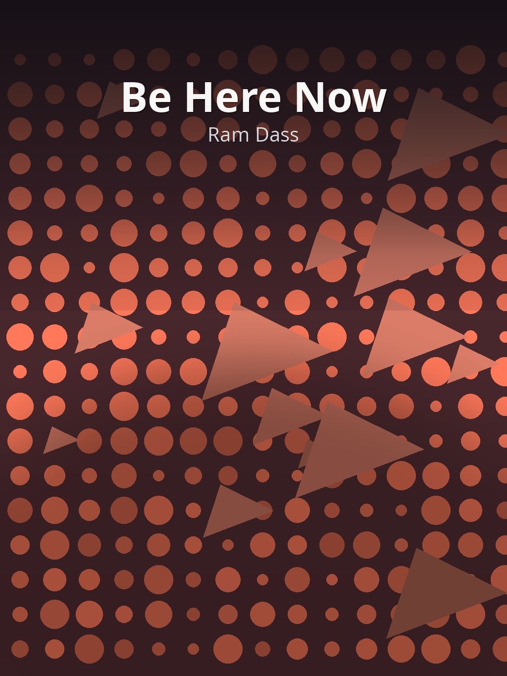 Be Here Now by Ram Dass book cover