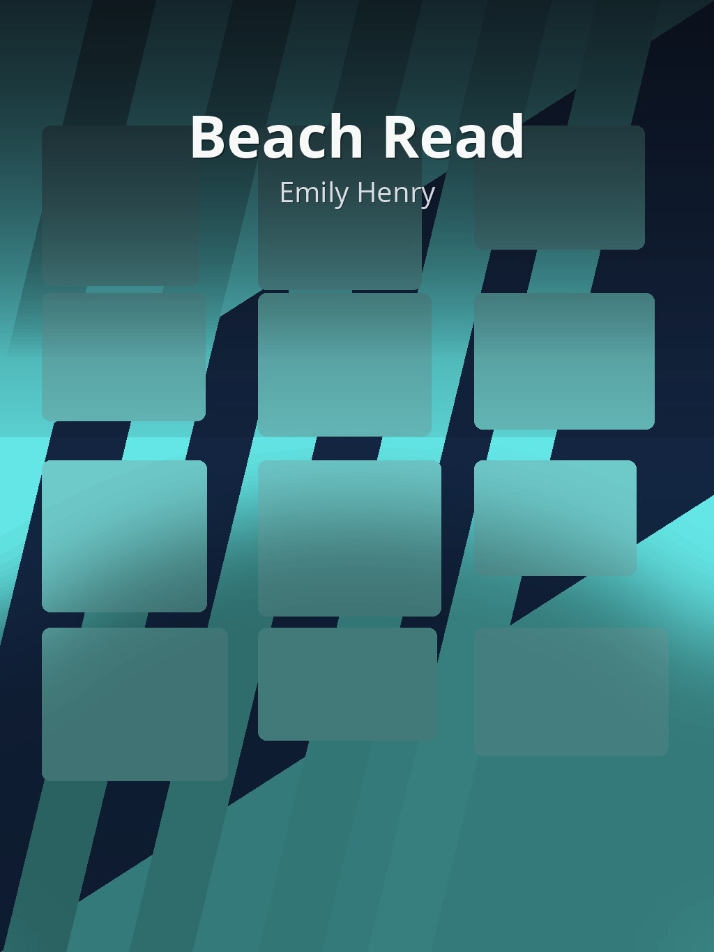 Beach Read by Emily Henry book cover