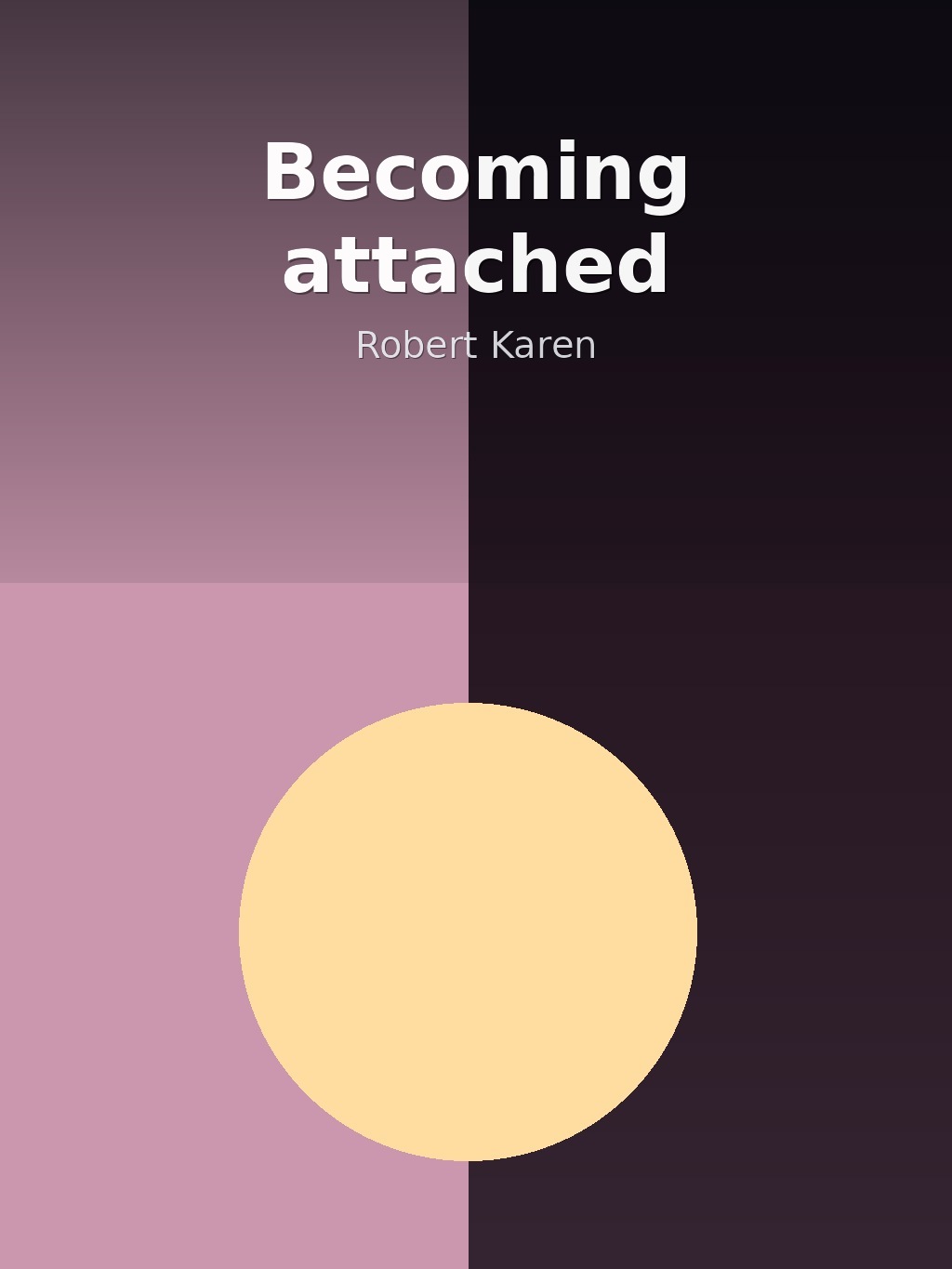 Becoming attached by Robert Karen book cover