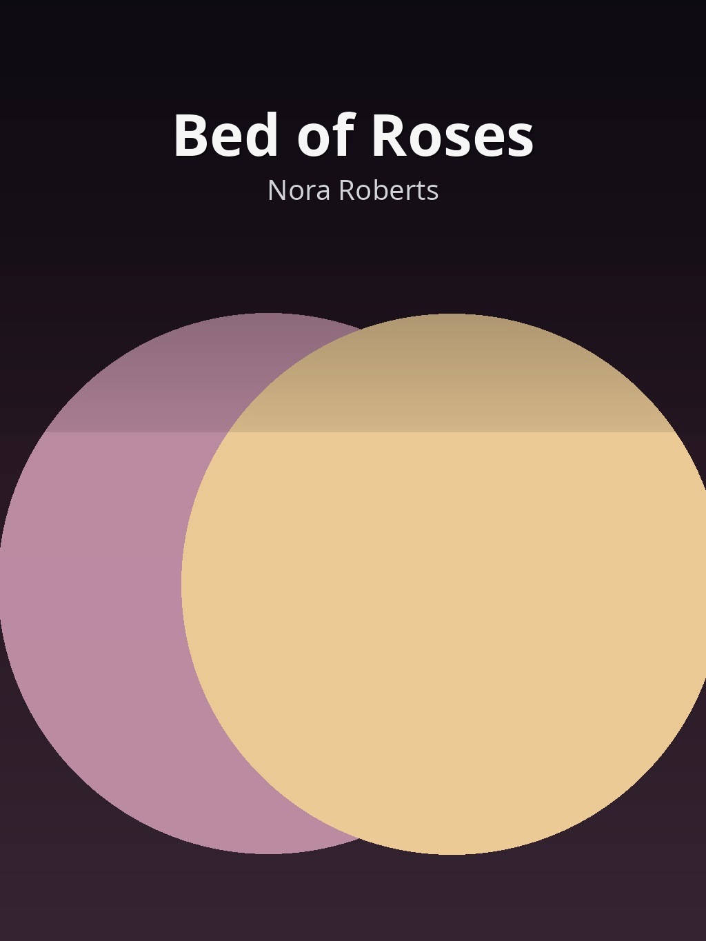 Bed of Roses by Nora Roberts book cover
