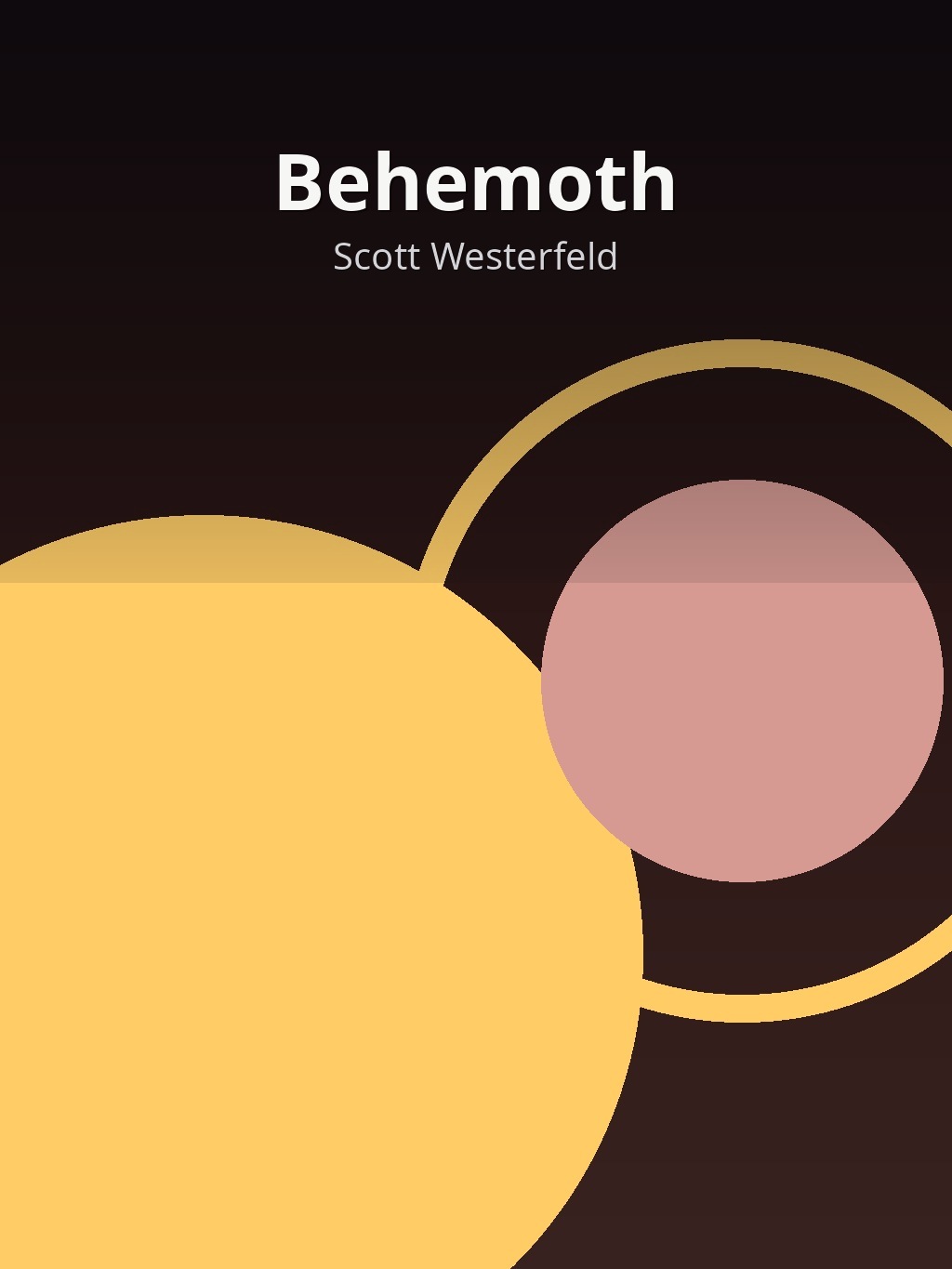 Behemoth by Scott Westerfeld book cover
