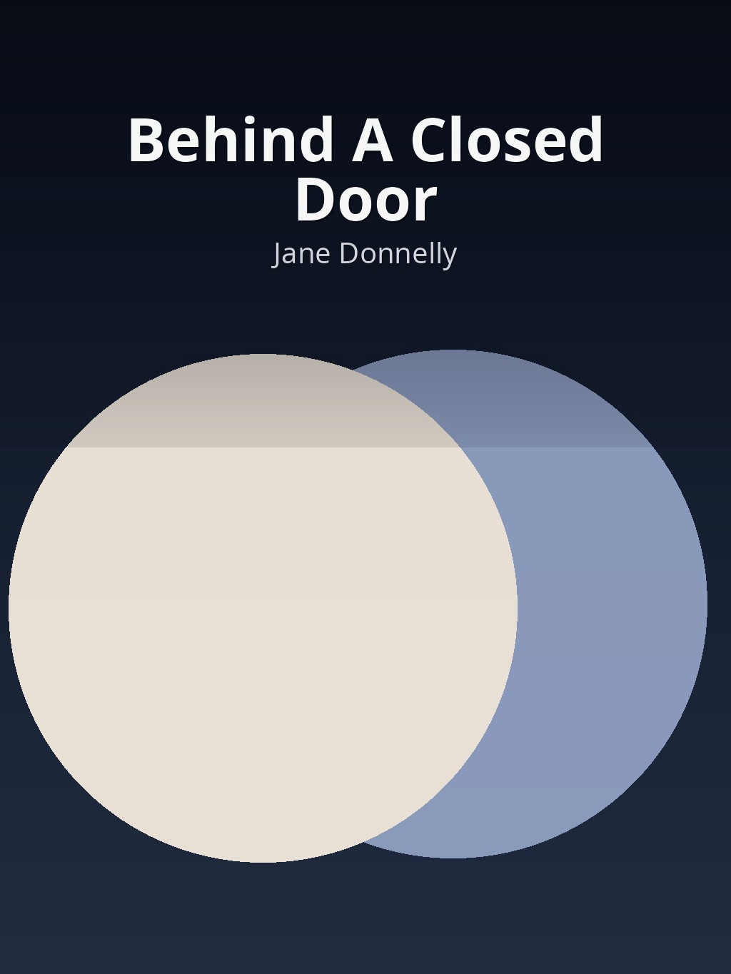 Behind A Closed Door by Jane Donnelly book cover