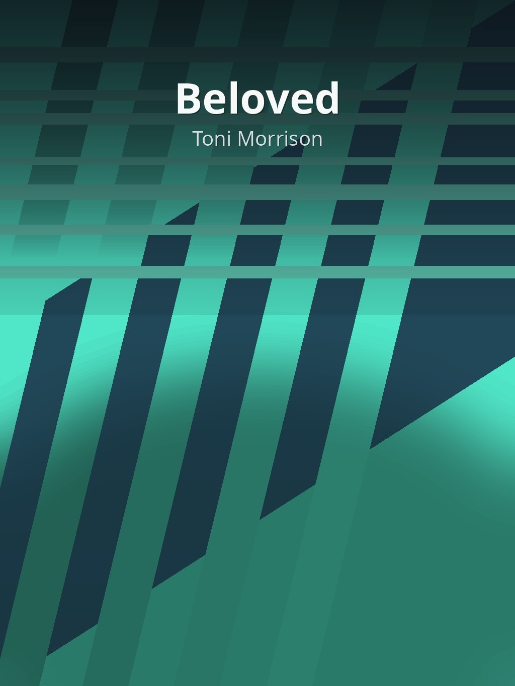 Beloved by Toni Morrison book cover