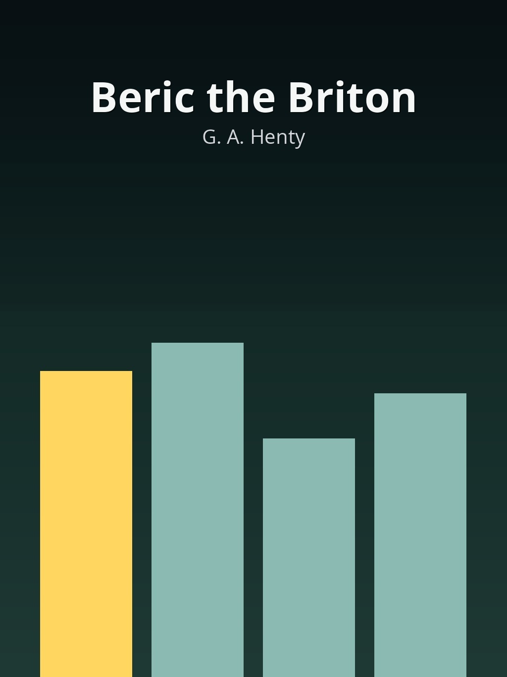 Beric the Briton by G. A. Henty book cover