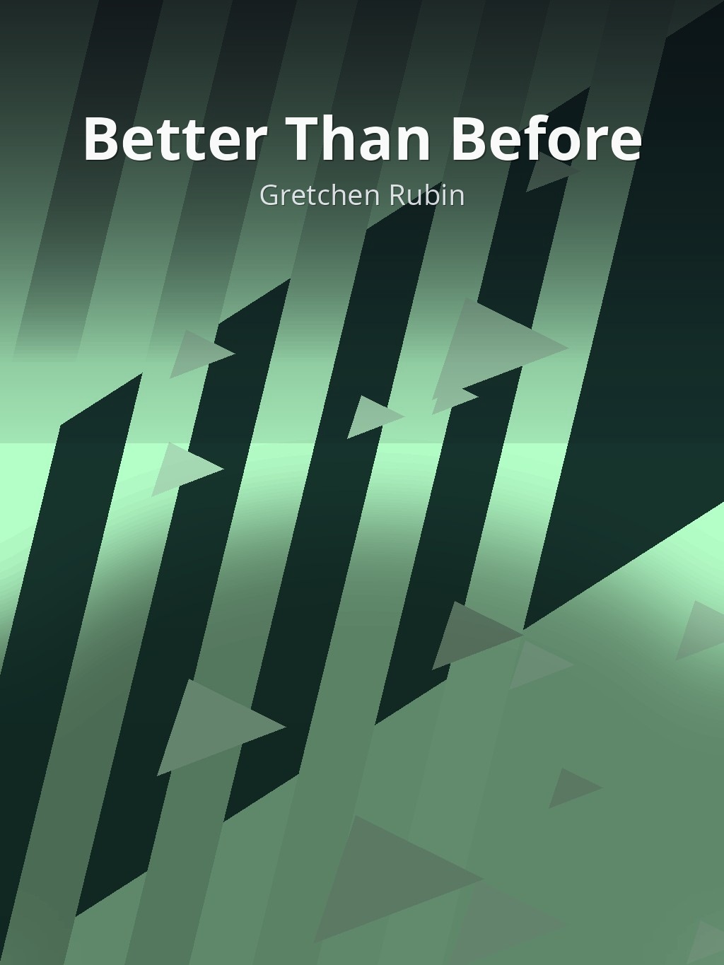 Better Than Before by Gretchen Rubin book cover