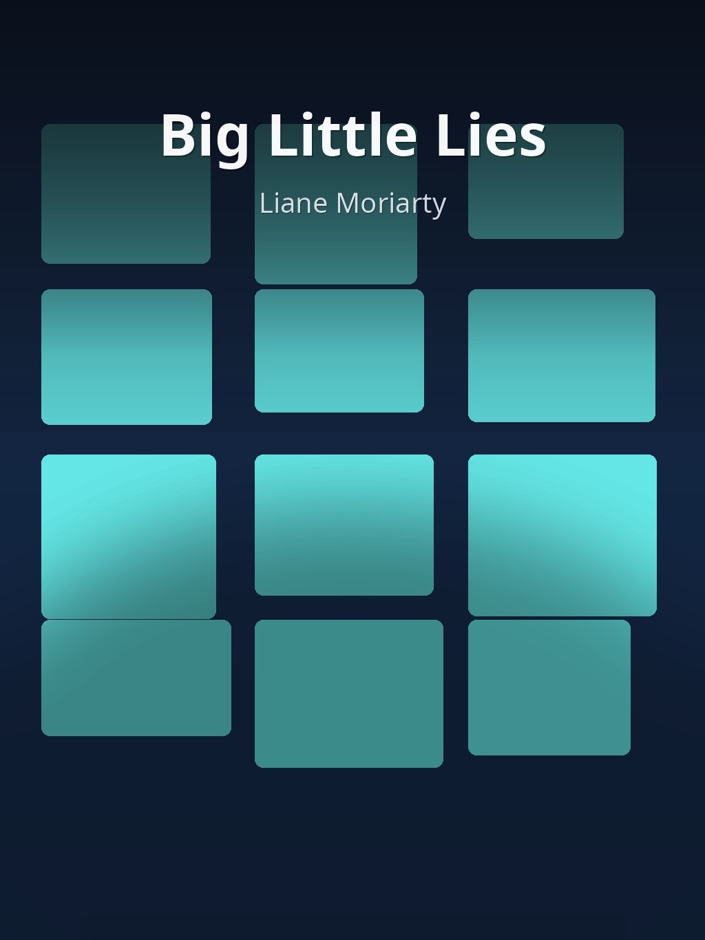 Big Little Lies by Liane Moriarty book cover