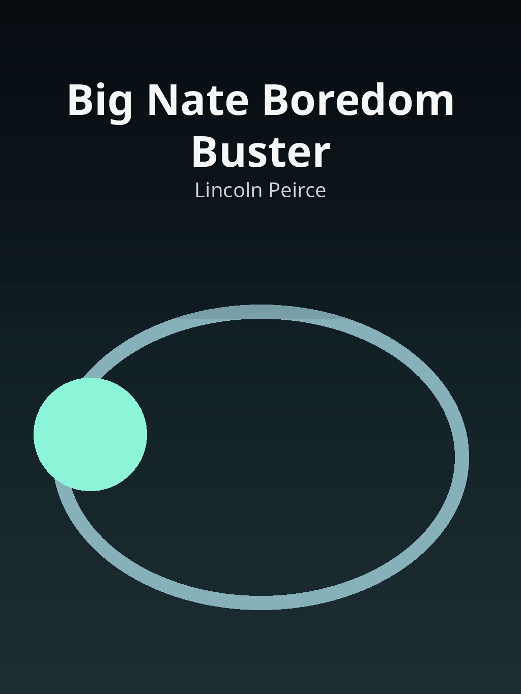 Big Nate Boredom Buster by Lincoln Peirce book cover