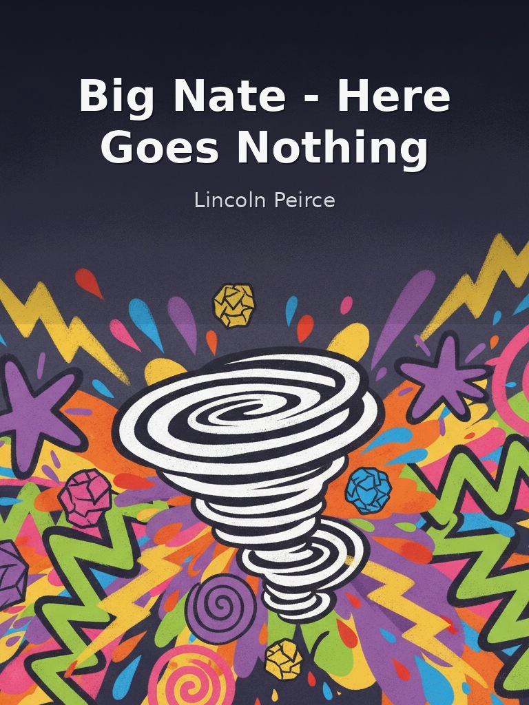 Big Nate - Here Goes Nothing by Lincoln Peirce book cover