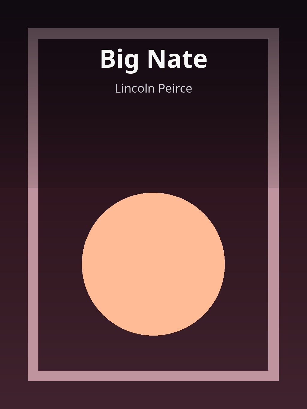 Big Nate by Lincoln Peirce book cover