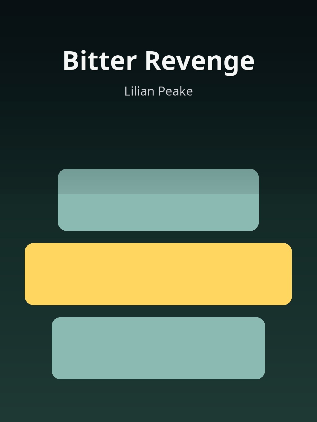 Bitter Revenge by Lilian Peake book cover