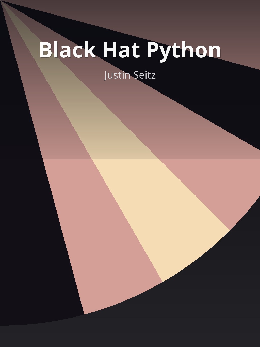 Black Hat Python by Justin Seitz book cover