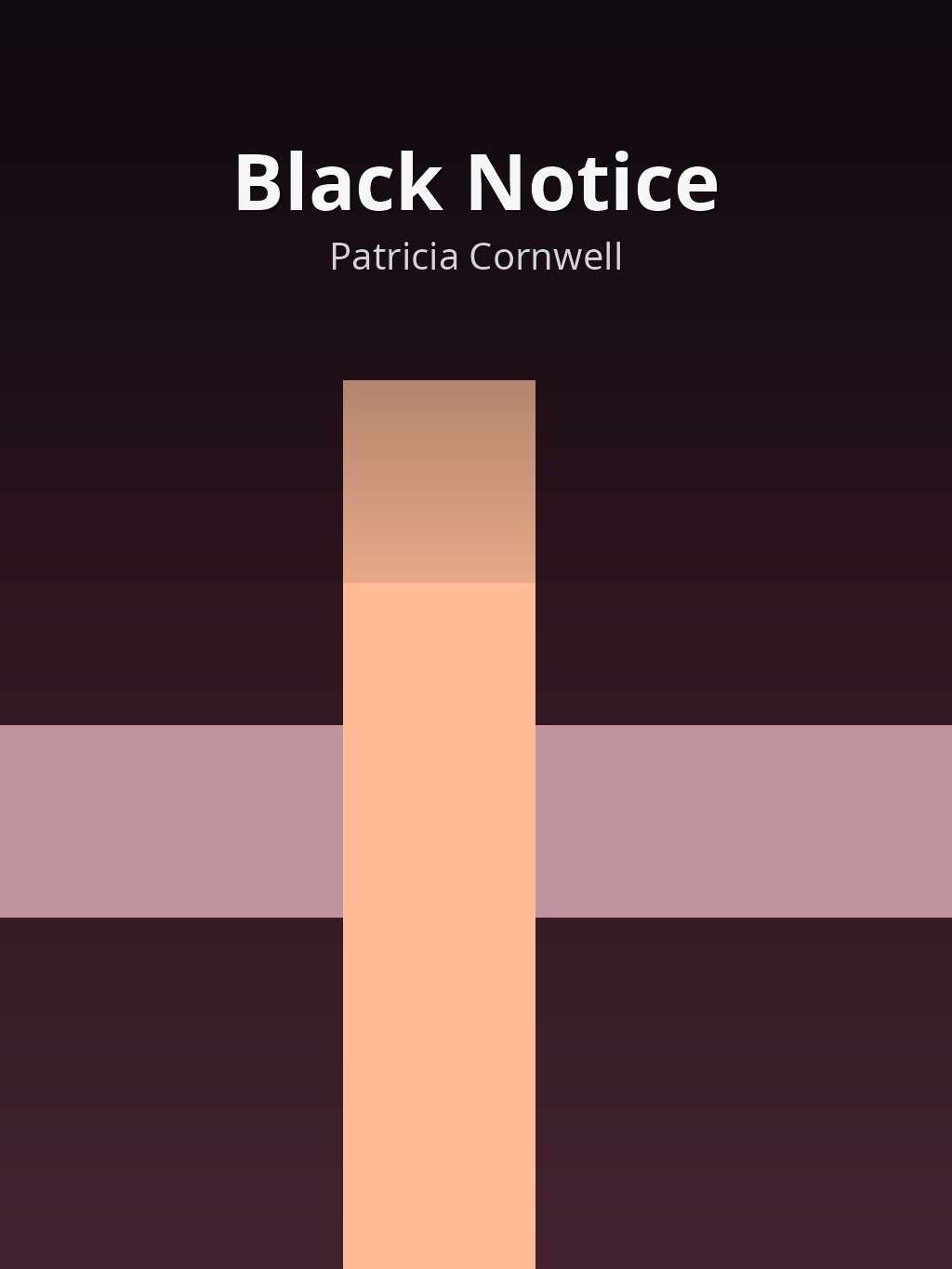Black Notice by Patricia Cornwell book cover