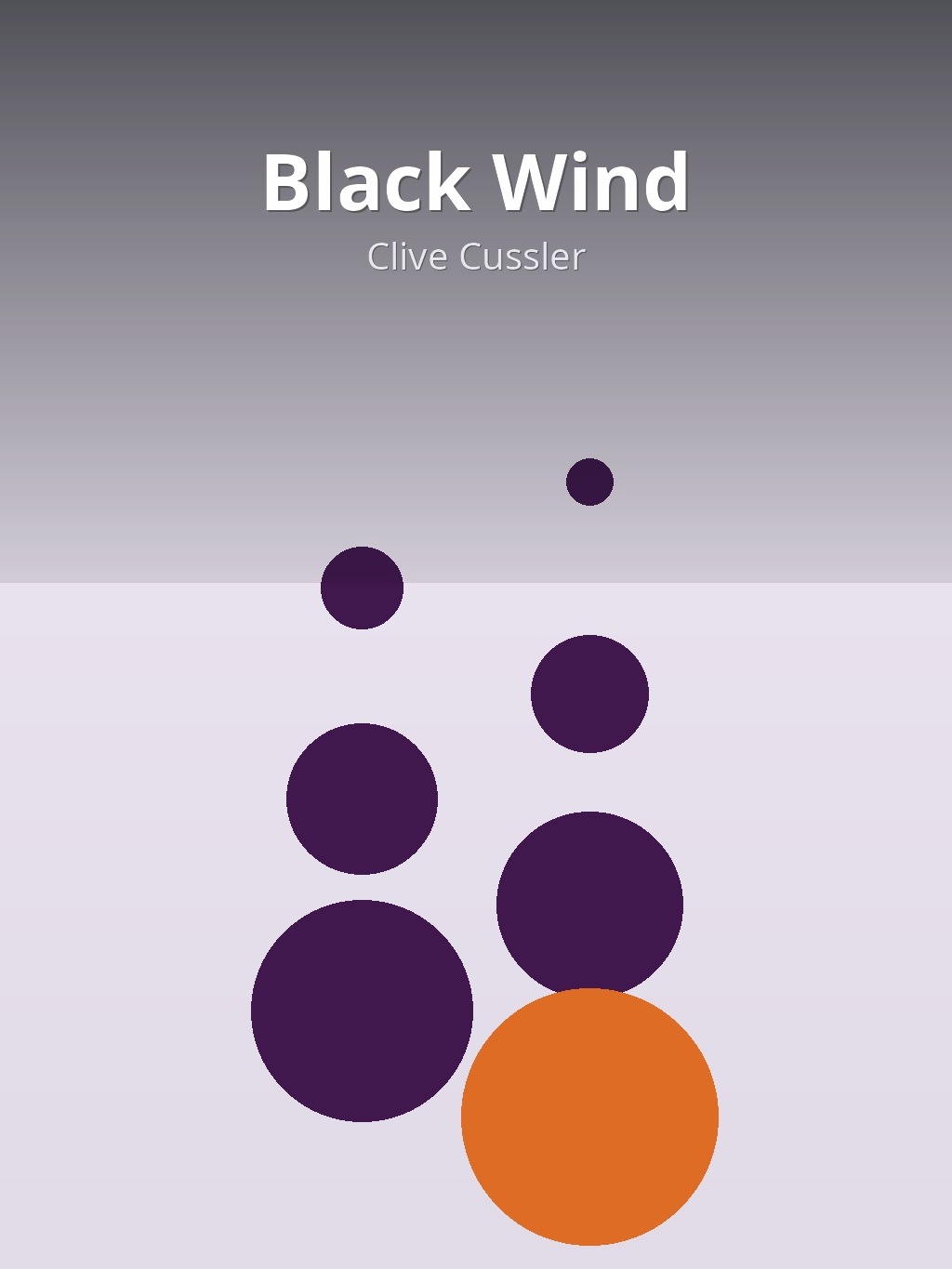 Black Wind by Clive Cussler book cover