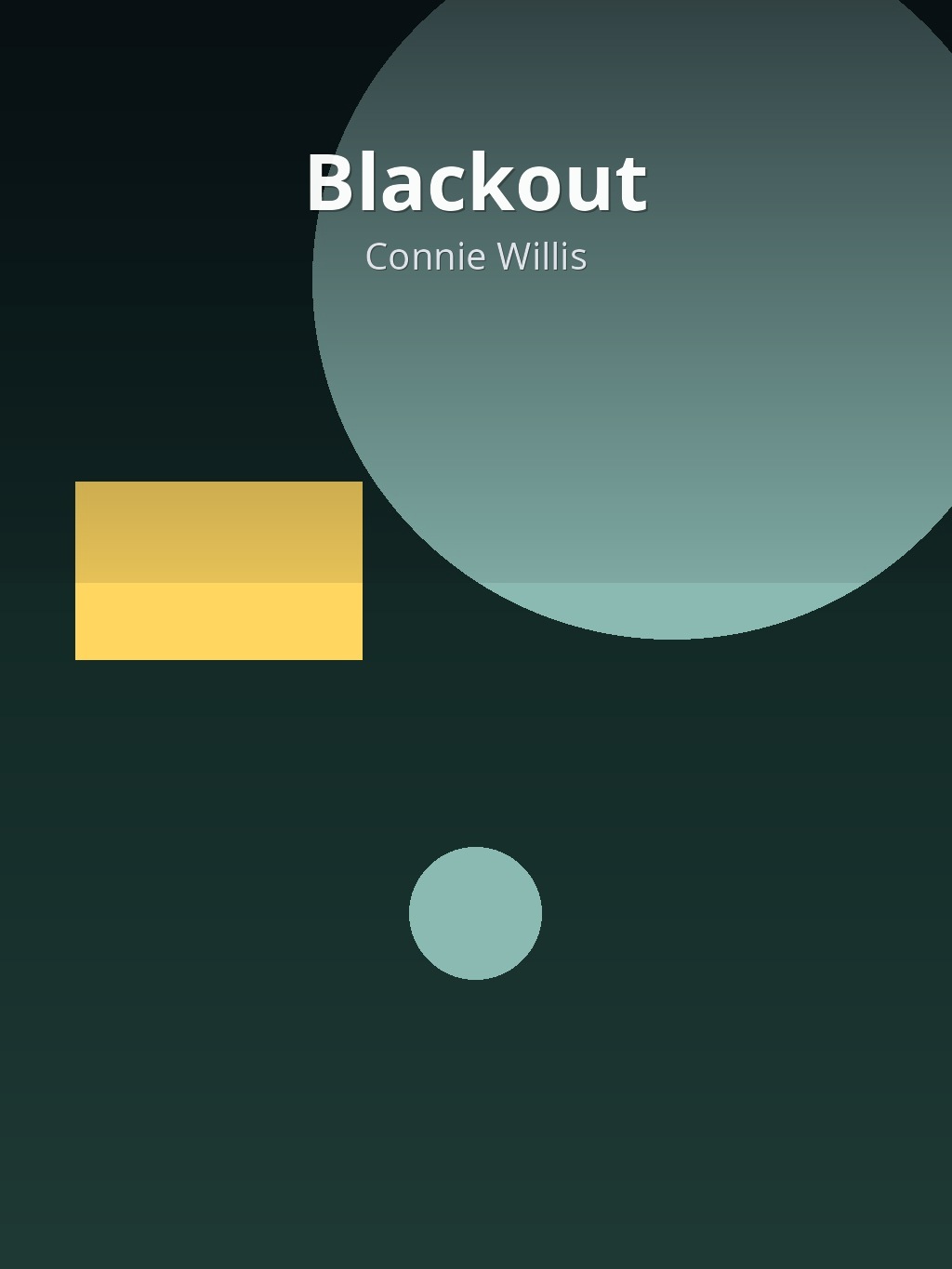 Blackout by Connie Willis book cover