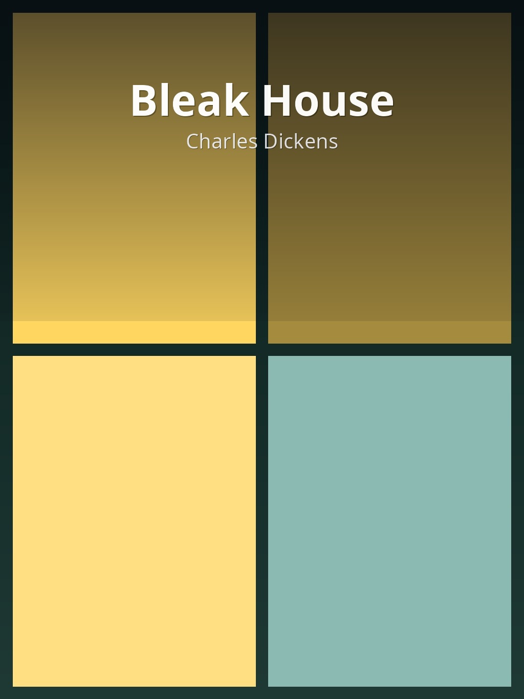 Bleak House by Charles Dickens book cover