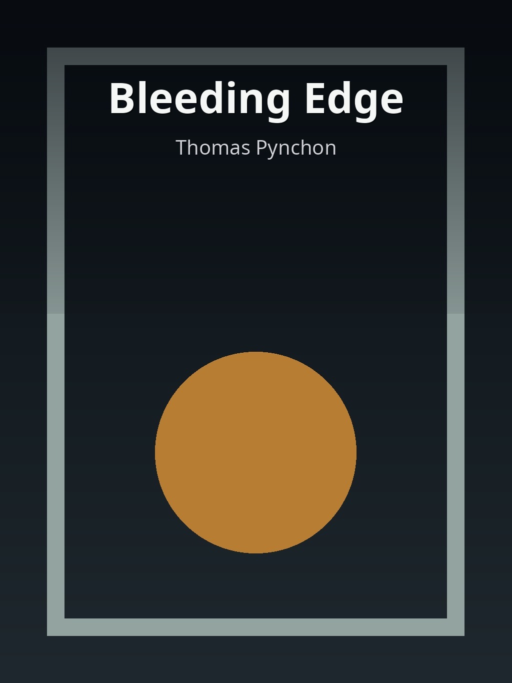 Bleeding Edge by Thomas Pynchon book cover