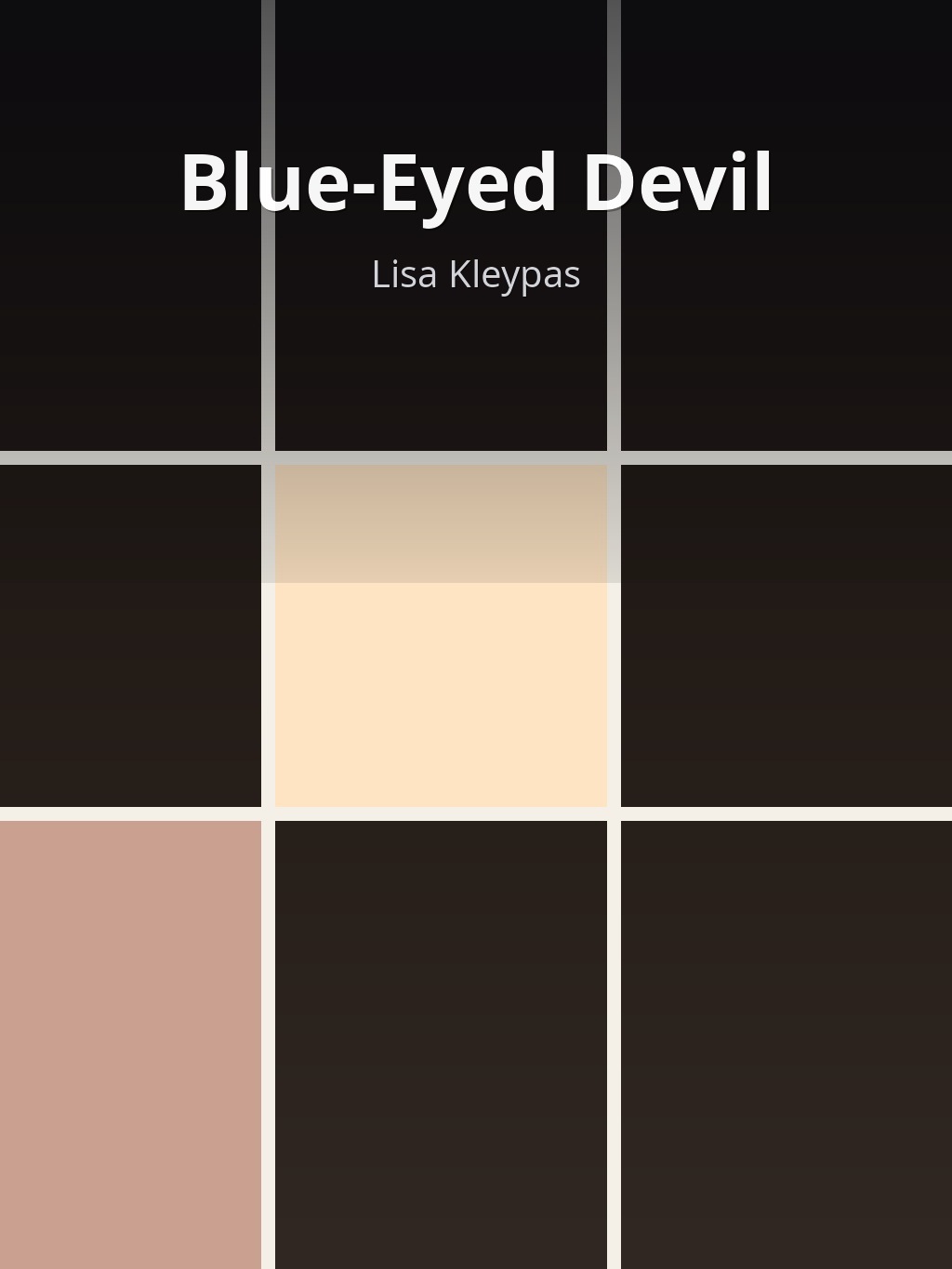 Blue-Eyed Devil by Lisa Kleypas book cover