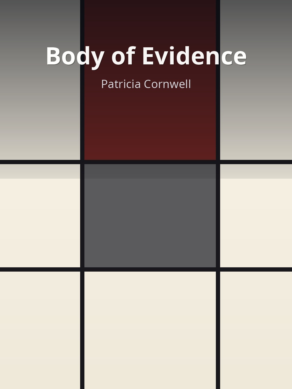 Body of Evidence by Patricia Cornwell book cover